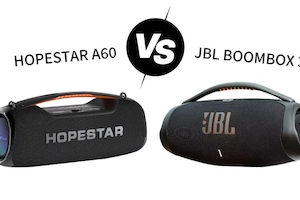 مقایسه Hopestar A60 و JBL Boombox 3: کدام اسپیکر بلوتوثی بهتر است؟