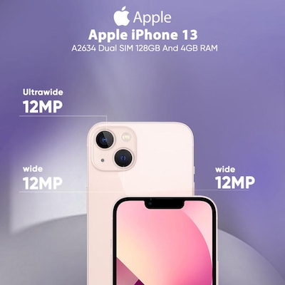 گوشی موبایل اپل مدل iPhone 13 cha  ظرفیت 128 گیگابایت