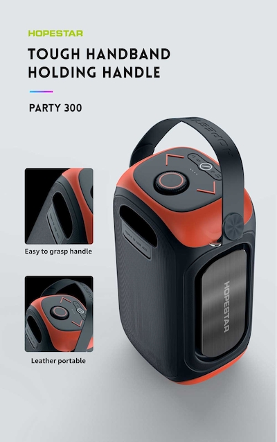 اسپیکر بلوتوثی هوپ استار مدل Party 300