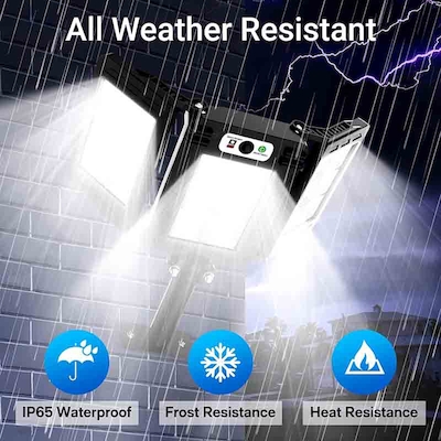 نورافکن خورشیدی سنسوردار W786-4
