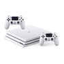 کنسول بازی سونی استوک مدل 7016 PS4 Pro سفید 1 ترابایت به همراه یک دسته اضافه