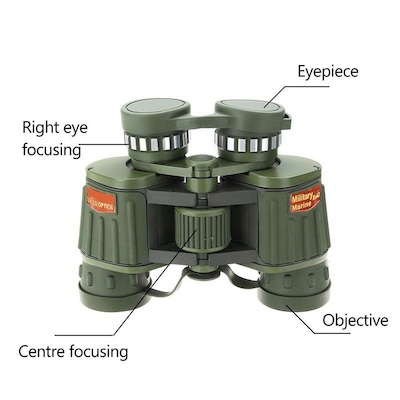 دوربین دو چشمی SEEKER مدل Military Marine 8X42
