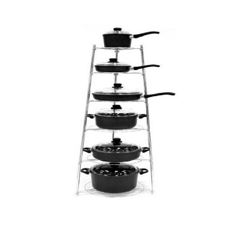 پایه قابلمه استیل 6 طبقه عرشیا مدل CR110-1477