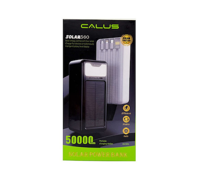 پاوربانک کالوس مدل Solar560 با ظرفیت 50٬000 میلی آمپر ساعت