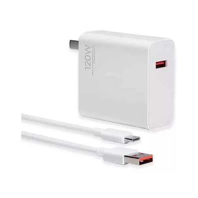 ویدیو شارژر اصلی 120 وات شیائومی + کابل