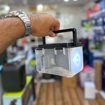 چراغ پیشانی شارژی سنسور دار اسمال سان مدل HX-916S