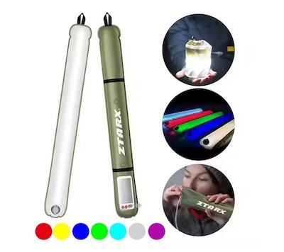 چراغ بادی شارژی خورشیدی ZTARX LIGHT مدل Tube A86 ضد آب