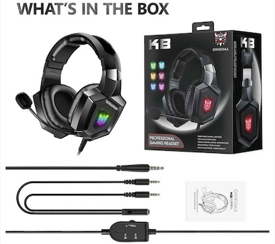 هدست گیمینگ باسیم اونیکوما مدل K8