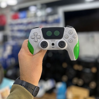 دسته بازی پلی استیشن 4 طرح PS5 Astro Bot مدل PlayX RS-5 PRO
