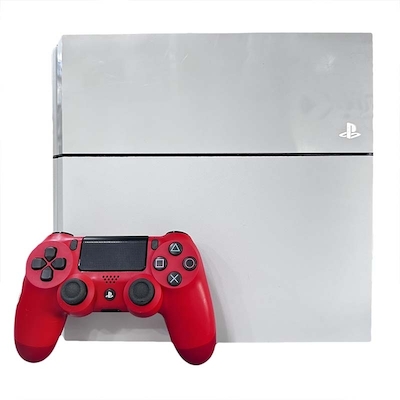  کنسول بازی سونی استوک مدل Playstation 4 FAT سفید ظرفیت 500 گیگابایت