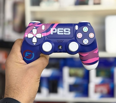 دسته بازی پلی استیشن 4 طرح PES های کپی