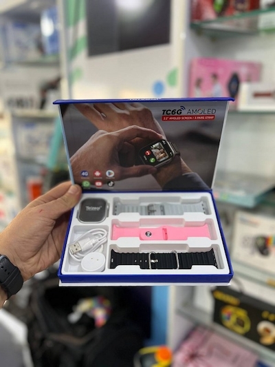 ساعت هوشمند سیم کارت خور Telzeal مدل TC6G نقره ای