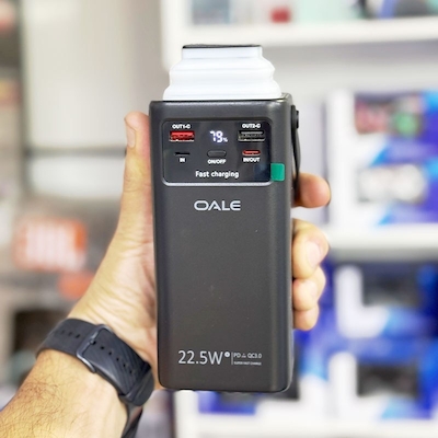 پاوربانک Oale مدل T50000 با ظرفیت 50،000 میلی آمپر ساعت