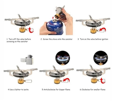 سرشعله کوهنوردی Camping stove مدل MA600W