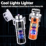 فندک الکتریکی شارژی دارای چراغ قوه مدل HB-256