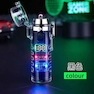 فندک الکتریکی شارژی دارای چراغ قوه مدل HB-256