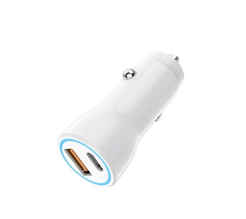 شارژر خودرو فندکی آسپور دو پورت 22.5W سوپر فست شارژر مدل A910 PD 22.5W 2PORT