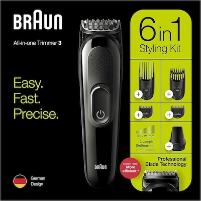 ست ماشین اصلاح Braun مدل All−in−One Trimmer 3