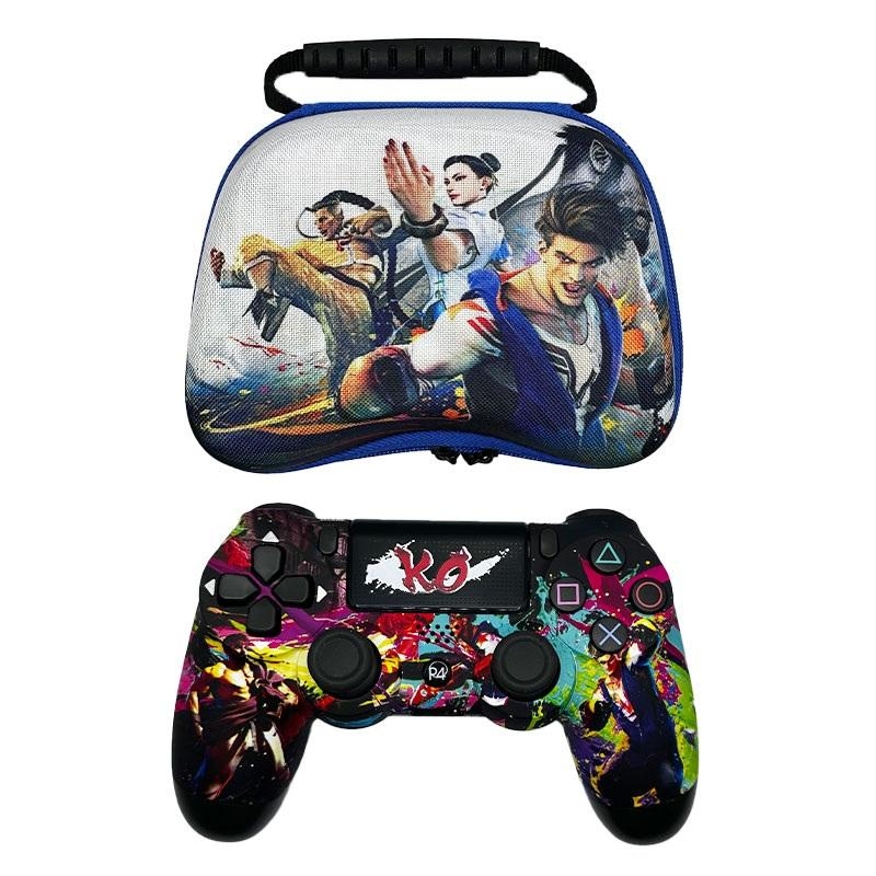 دسته بازی Play X پلی استیشن 4 مدل Sundi طرح مبارز خیابانی
