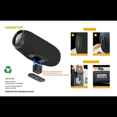 اسپیکر هوپ استار مدل A60 Ultra 