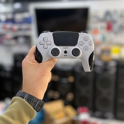 دسته بازی پلی استیشن 4 طرح PS5 Astro Bot مدل PlayX RS-5 PRO