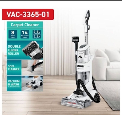 بخارشو و فرش شوی Newal مدل VAC-3365-01