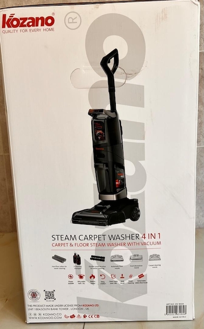 بخارشو و فرش شوی Kozano مدل Roma Pro KV9000