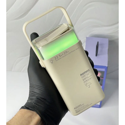 پاوربانک ریمکس مدل RPP-596 ظرفیت 40000 میلی آمپر ساعت